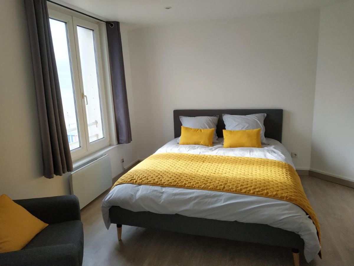 Sea View & Beach Studio Apartment - Blue Horizon Dunkirk Eksteriør billede